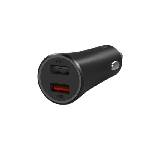 Billaddare 37W Dual-Port Car Charger