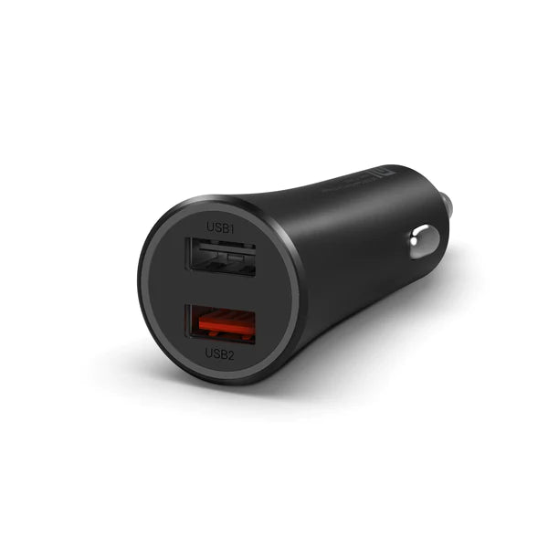 Billaddare 37W Dual-Port Car Charger